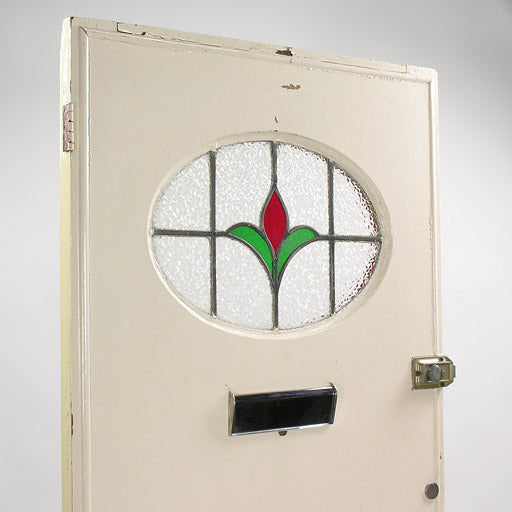 アンティーク調度品 ステンドグラス ドア 建具 ディスプレー