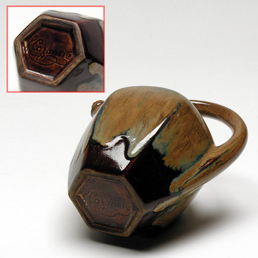 アンティーク雑貨 ストーンウェア ラム ボトル フランス 炻器 釉薬 ハンドル